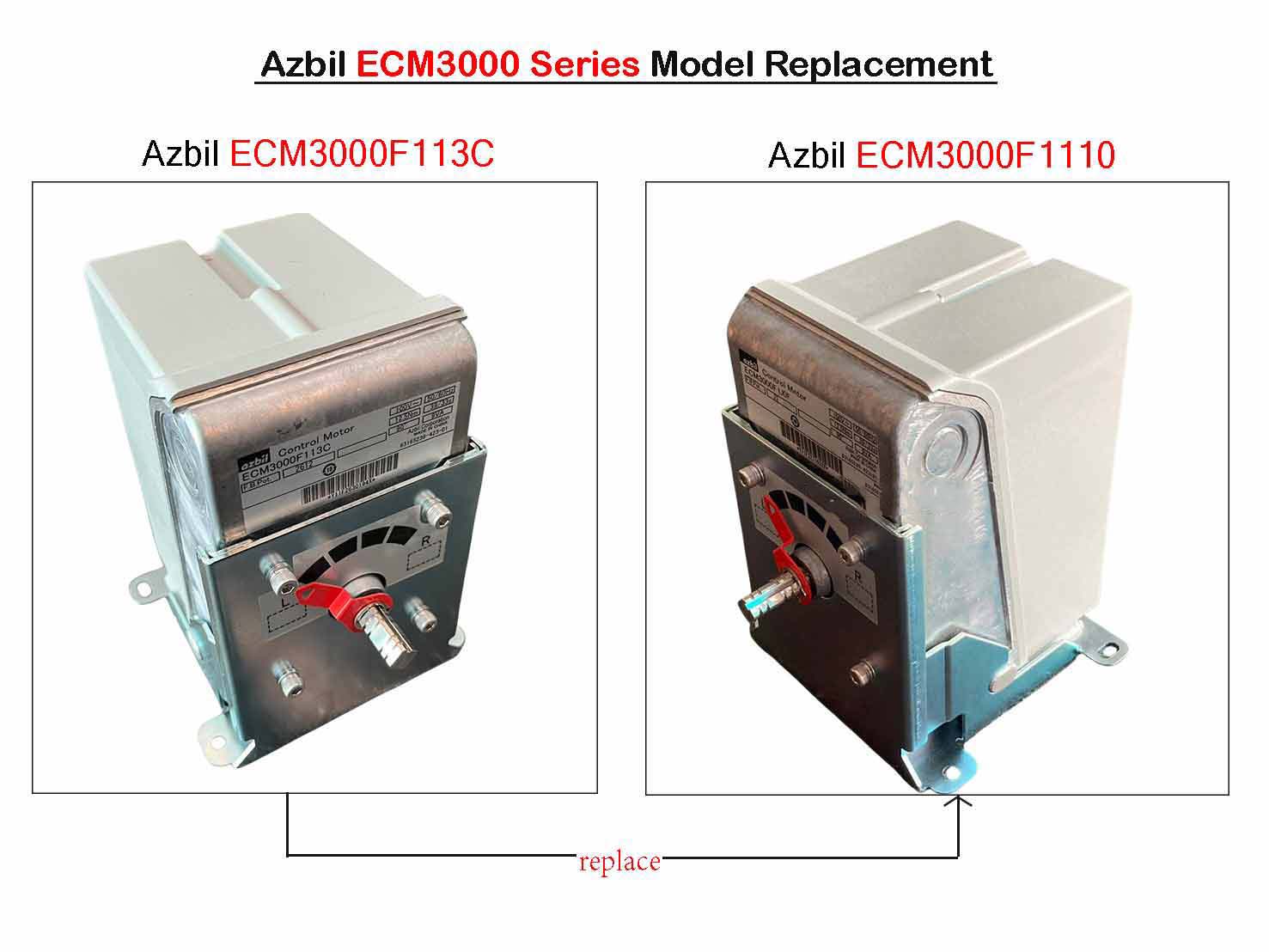 Azbil ECM3000F113C Replace ECM3000F111C (2)
